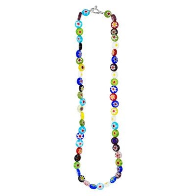 Millefiori bead necklace